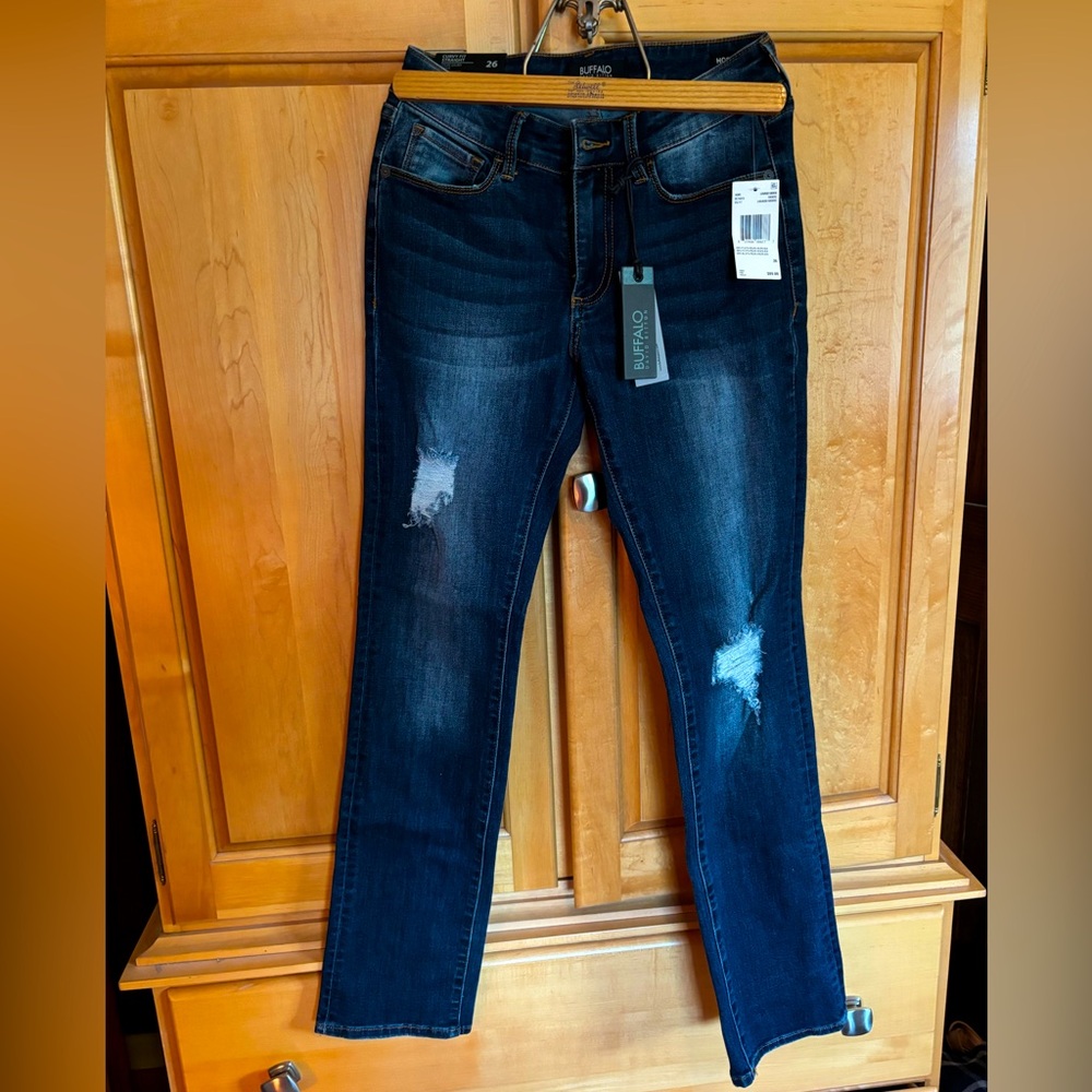 Buffalo David Bitton curvy fit straight jeans size 26. Brand new with tags.